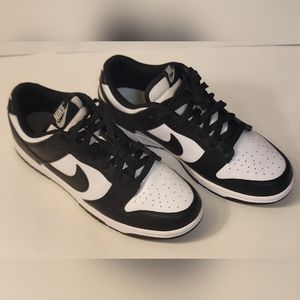 Nike Panda Dunk Low, Black/ White, Mens Size 8.5